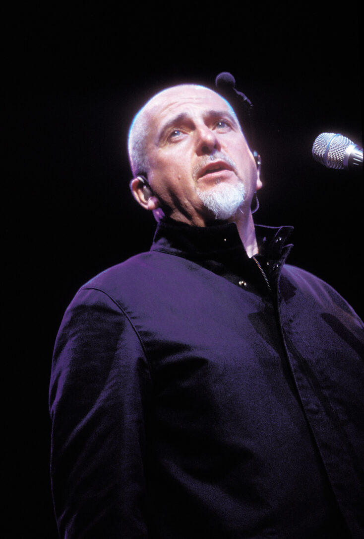 Peter Gabriel in Mexico City. Nov 4, 2002
