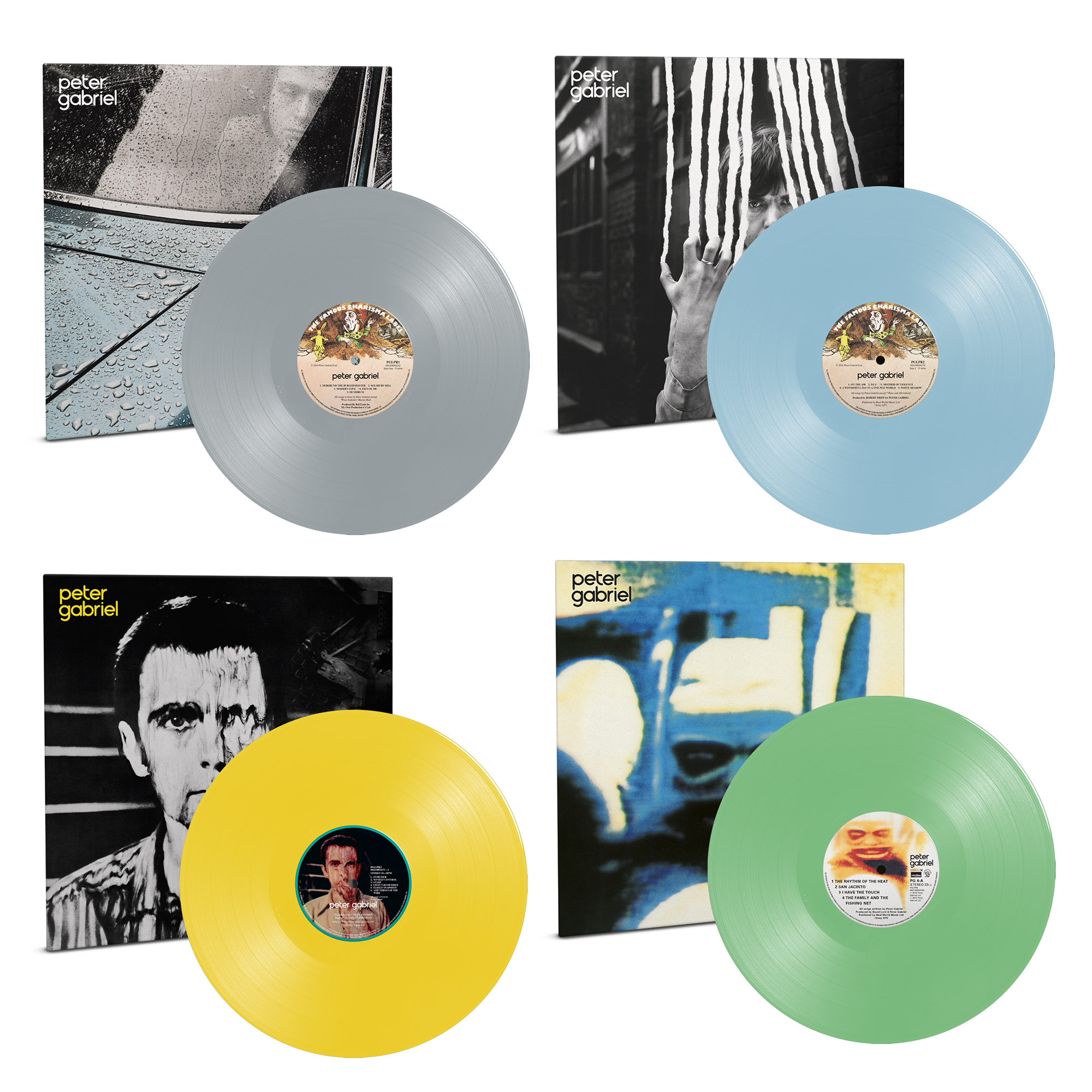 Colourful PG1-4 - PeterGabriel.com